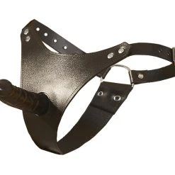 Zado Umschnalldildo Mit Lederslip, Verstellbar