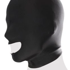 Fetish Fantasy Series Kopfmaske „Spandex Open Mouth Hood“, Mit Mundaussparung