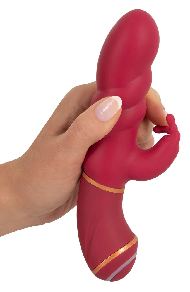 Rabbitvibrator „O Lovers Rabbit“, 19 Cm, Mit 2 Motoren – Bild 4