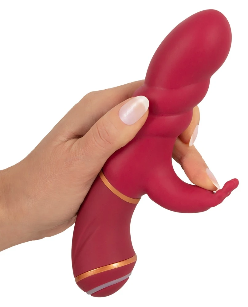 Rabbitvibrator „O Lovers Rabbit“, 19 Cm, Mit 2 Motoren – Bild 5