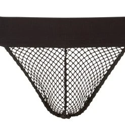 Svenjoyment Jock Aus Grobnetz Mit Breitem Webgummibund