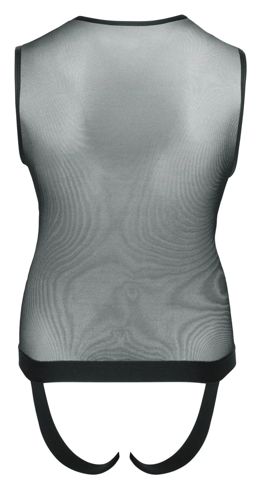 Svenjoyment Kurzoverall Aus Elastischem Powernet Mit Mattlook-EinsĂ€tzen â Bild 4