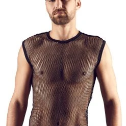 Svenjoyment Shirt Aus Grobem Netz