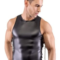 Svenjoyment Shirt Mit Seiten-Schnürungen