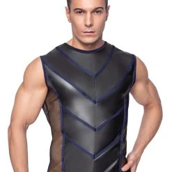 Finesse HOMME Shirt Im Mattlook Mit Powernet-Rücken