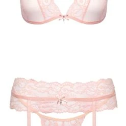 Kissable 3-teiliges Straps-Set Aus Tüll Und Spitze