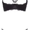 Cottelli Lingerie Hebe Plus String Aus Schwarzer Spitze