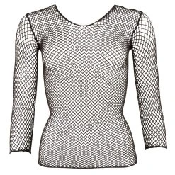 NO:XQSE Shirt Aus Grobem Netzmaterial