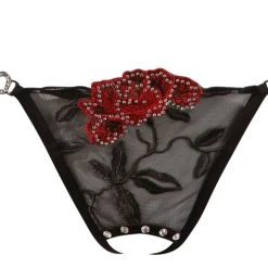 Cottelli Lingerie String Ouvert Mit Offener Scham