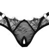 Cottelli Lingerie Riostring Ouvert Aus Eyelash-Spitze