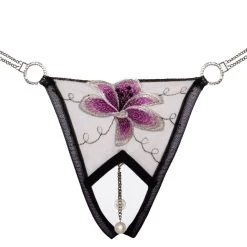 Cottelli Lingerie Riostring Ouvert Aus Tüllnetz Und Powernet