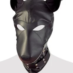 Fetish Collection Kopfmaske „Dog“ Aus Weichem Lederimitat