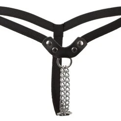 Fetish Collection String Mit Metallketten Im Schritt