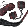 Bad Kitty 3-teiliges Bondage-Set Aus Satin Mit Muster