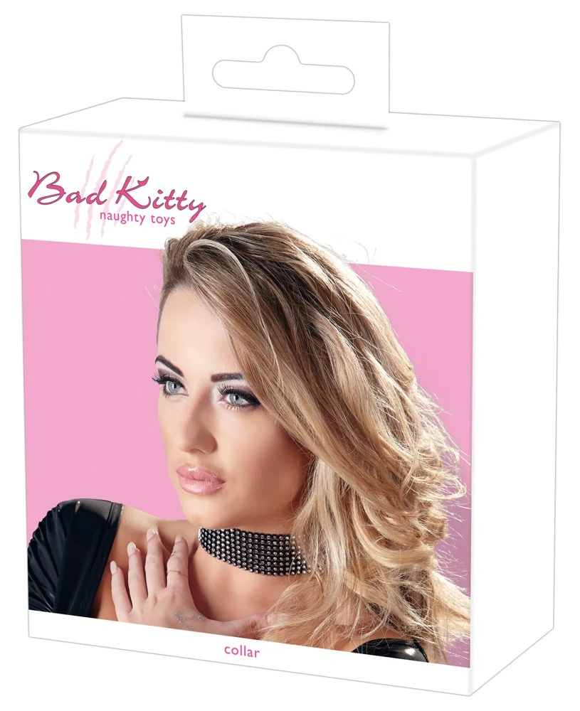 Bad Kitty Halsband, Mit Strass-Elementen – Bild 7