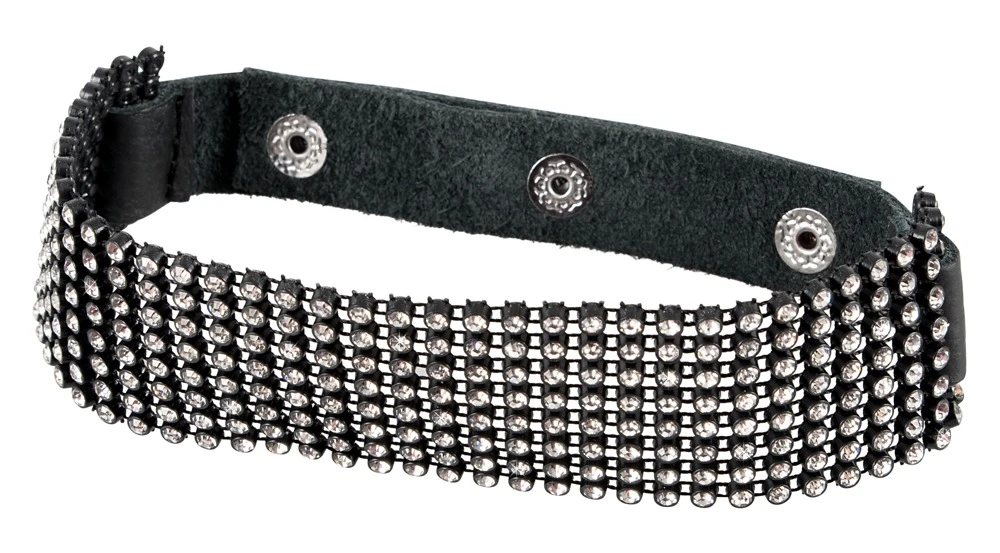 Bad Kitty Halsband, Mit Strass-Elementen – Bild 4