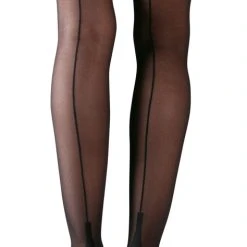Cottelli Legwear Strümpfe Mit Ziernaht Und Hochferse