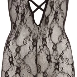 NO:XQSE Catsuit Aus Effekt-Spitze