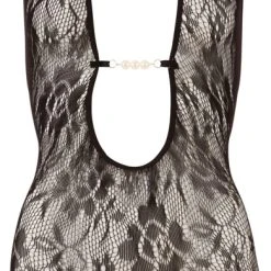 NO:XQSE Catsuit Mit Perlen Am Dekolletu00e9