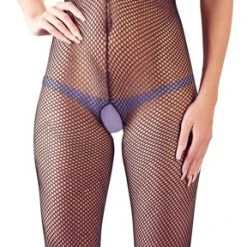 NO:XQSE Catsuit Ouvert Aus Grobem Netz