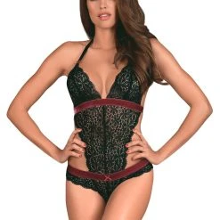 Obsessive Body Aus Feiner Elastischer Spitze