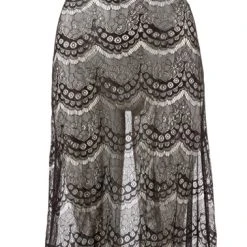 NO:XQSE Kleid Aus Spitze Und Tüll