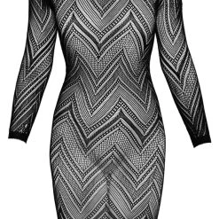 La Finesse DESSOUS Kleid In Verschiedenen Netzstrukturen, Nahtlos Gefertigt