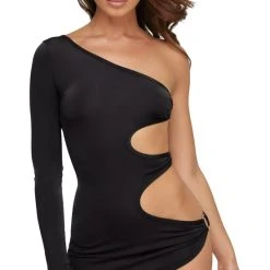 La Finesse DESSOUS Kleid Im Asymmetrischen Cut-out-Style