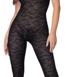 Cottelli Lingerie Overall Aus Elastischer Spitze