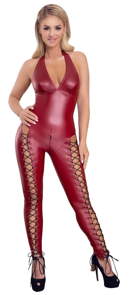 La Finesse DESSOUS Overall Im Mattlook, Elastisch, Mit 2-Wege-Reißverschluss Im Schritt