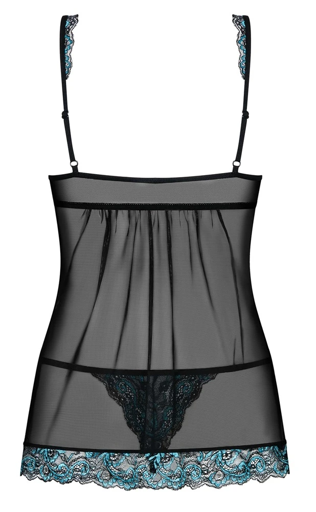 Obsessive Babydoll Plus String "Amanta" – Bild 2