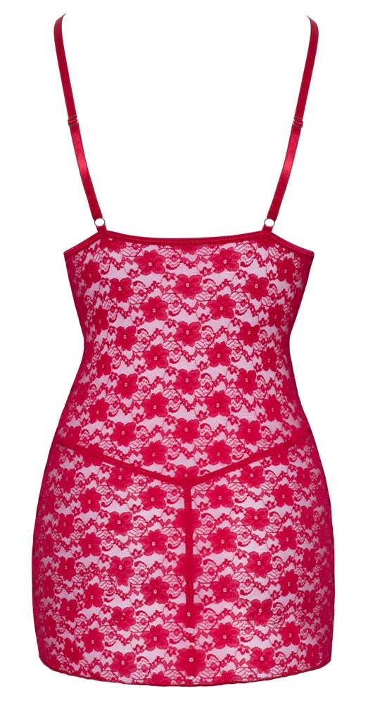 La Finesse DESSOUS Negligé Aus Elastischer Spitze Inklusive String – Bild 7