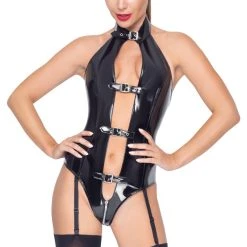 Black Level Body Aus Lack, Strapse Abnehmbar