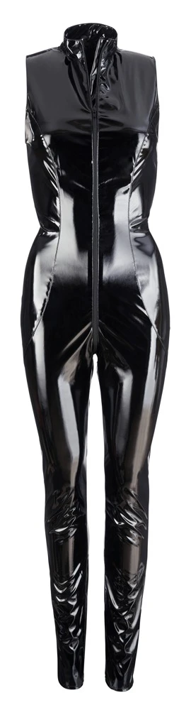 Black Level Overall Aus Lack, Mit 2-Wege-Reißverschluss Vom Hals Bis über Den Po – Bild 6