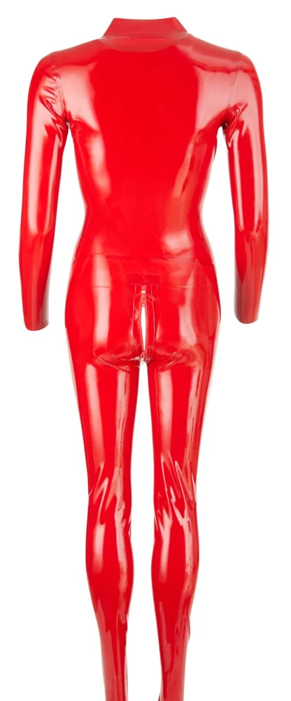 Late X Catsuit Aus Latex Mit Zip – Bild 8
