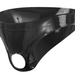 Late X Slip Mit Showmaster-u00d6ffnung Fu00fcr Penis Und Hoden, Latex